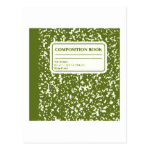 Composition Book/Student-Teacher Postcards