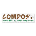Compost bumper stickers