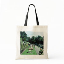 Compton Acres Italian Gardens, Poole, U.K.  flower Tote Bag