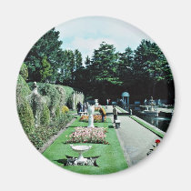 Compton Acres Italian Gardens, Poole, U.K.  flower magnets