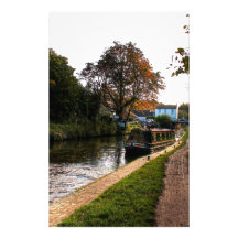 Compton canal and barge custom stationery