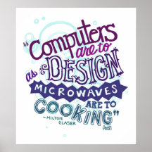 Computer are to design.. posters