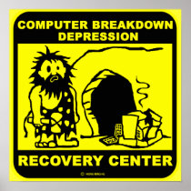 Computer breakdown depression recovery centre