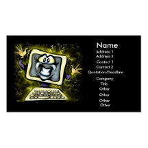 Computer Business Card Template