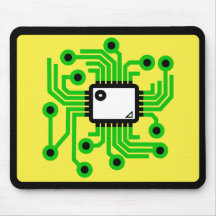 Computer Chip CPU Mousepad