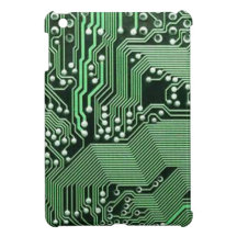 Computer circuit board iPad mini cover