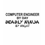 Computer Engineer Deadly Ninja t-shirts