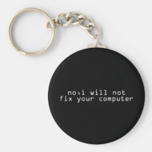 Computer Fixer Keychain