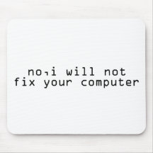 Computer Fixer Mousepad