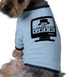 Computer Geek pet clothing