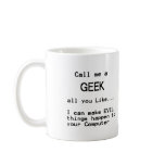 Computer Geek mugs