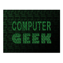 Computer Geek Postcards