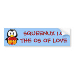 Computer Geek Valentine: Operating System for Love Bumper Sticker