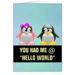 Computer Geek Valentine: Programming Language Love Cards