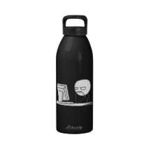 Computer Guy Meme - Water Bottle