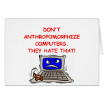 computer joke greeting card