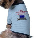 computer joke doggie tee