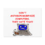 computer joke postcards
