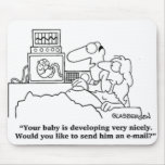 computer jokes - in utero email mousepads
