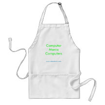 Computer Mania Computers Apron