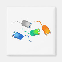 Computer Mice Refrigerator Magnet