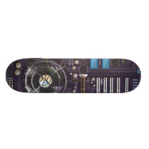 Computer Motherboard Skateboard Decks