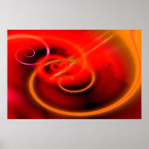 Computer Painting Abstract Digital Canvas Print