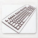 Computer pc keyboard keys mousepad