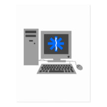 Computer Postcard