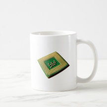 Computer processor coffee mugs