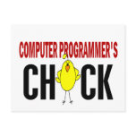 Computer Programmer’s  Chick postcards