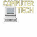 Computer Tech Embroidered Shirt embroidered shirts