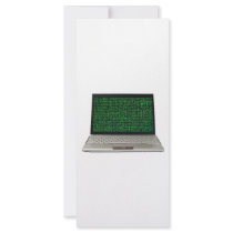 Computer virus custom rack card