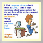 Computer Viruses are Alive (1) posters