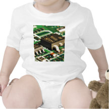 Computers Chips Circuits Romper