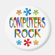 COMPUTERS ROCK MAGNET