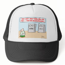 computers smell biodegradable mesh hat
