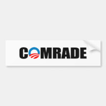 COMRADE BUMPER STICKER
