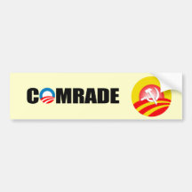 COMRADE BUMPER STICKERS