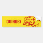 Comrades template bumper sticker