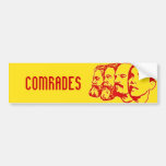 Comrades template bumper sticker