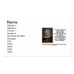 Concentrate All Your Thoughts Upon Work At Hand Business Cards