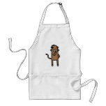 Concentrating Monkey aprons