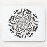 Concentric Text #2 Mouse Pad