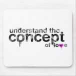 Concept Of Love Mouse Pads