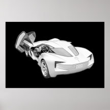 Concept Vette Poster