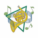 Concert French Horn embroidered shirts