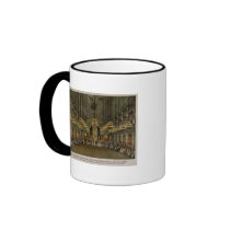 Concert of the royal band in the auditorium coffee mug