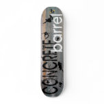 Concrete Barrel X Skate Board Deck