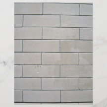Concrete Blocks Texture Personalized Flyer
